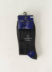 Chaussettes gris TORRENTE pour homme seconde vue