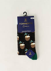 Chaussettes noir TORRENTE pour femme seconde vue