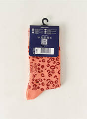 Chaussettes orange TORRENTE pour femme seconde vue