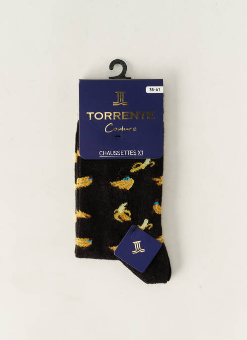 Chaussettes noir TORRENTE pour femme