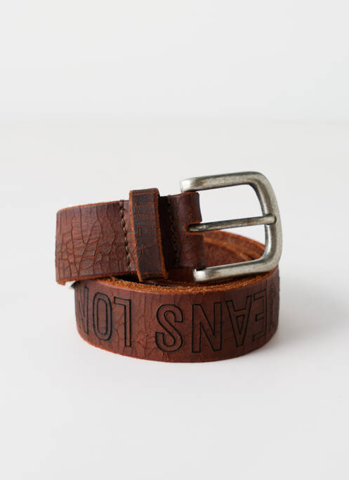 Ceinture marron PEPE JEANS pour homme