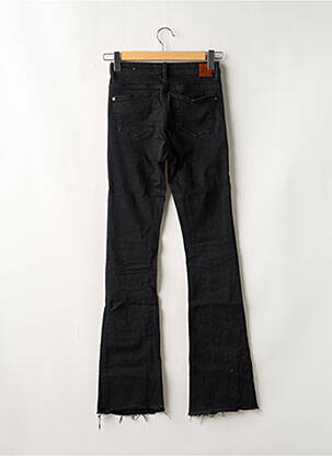 Jean coupe flare taille normale taille normale noir MANGO femme