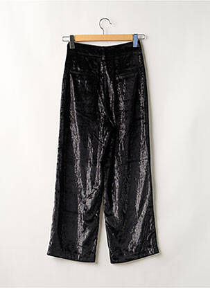 Pantalon large poches taille normale noir STELLA & SUZIE femme