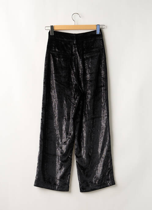 Pantalon large poches taille normale noir STELLA & SUZIE femme