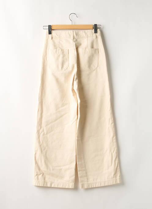 Jeans coupe large beige AIGLE pour femme