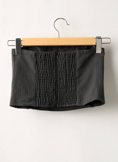 Top gris GESTUZ pour femme