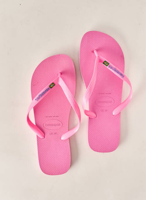 Tongs bout ouvert bout ouvert rose HAVAIANAS homme