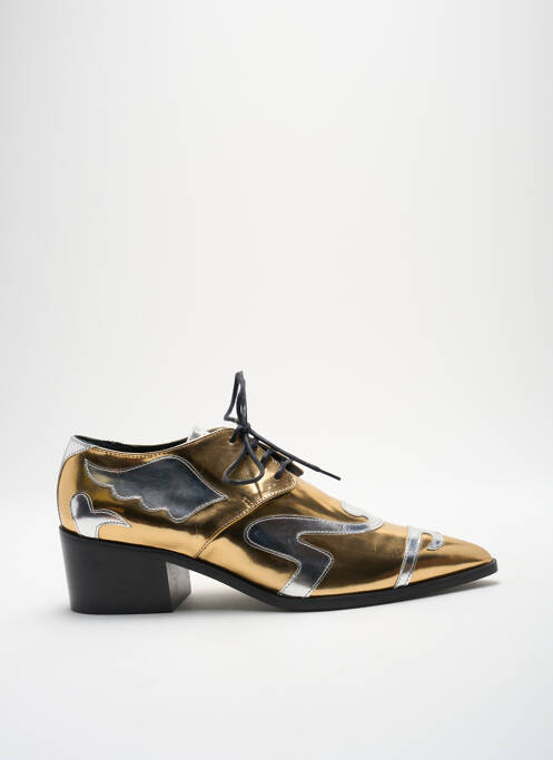Derbies bout pointu talon de 4 à 6cm or TARA JARMON femme