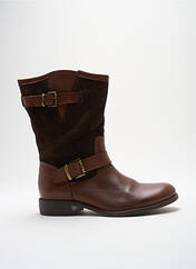 Bottines/Boots marron SWEDI pour femme seconde vue