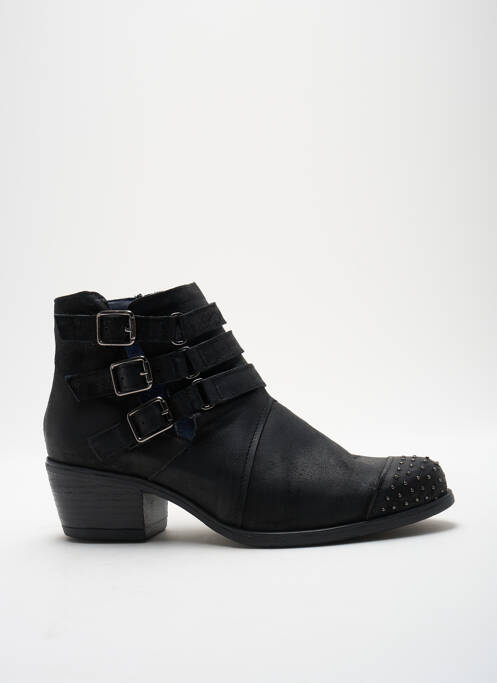 Bottines/Boots noir SANTAFE pour femme