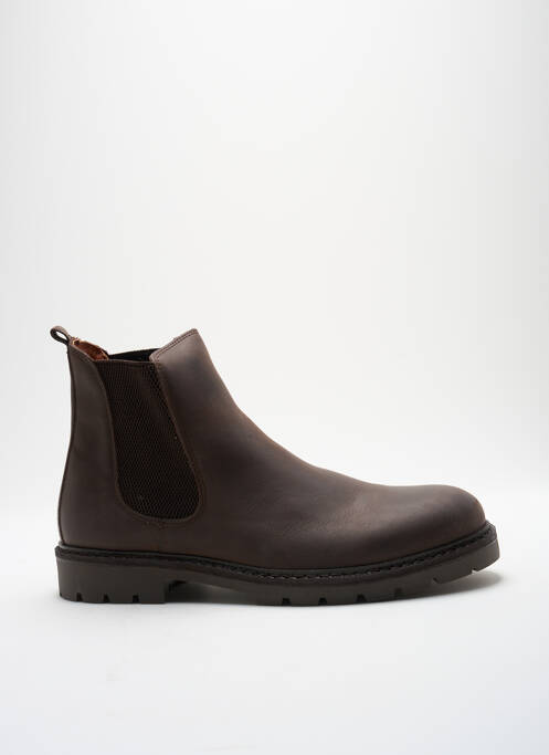 Bottines/Boots marron ARIMA pour homme