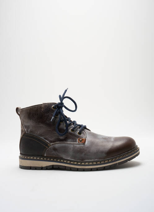 Bottines/Boots marron ARIMA pour homme