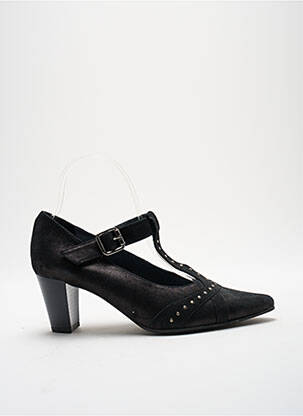 Escarpins cubain talon de 4 à 6cm noir GEO-REINO femme