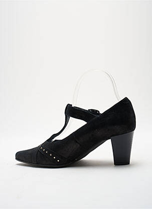 Escarpins cubain talon de 4 à 6cm noir GEO-REINO femme
