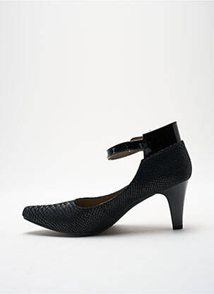 Escarpins nubuck talon de 4 à 6cm noir SWEET femme
