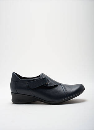 Chaussures de confort semi compensé talon plat jusqu'à 3cm noir ARTIKA SOFT femme