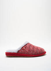 Chaussons/Pantoufles rouge ROMIKA pour femme seconde vue