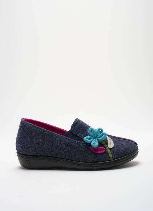 Chaussons/Pantoufles bleu ROMIKA pour femme