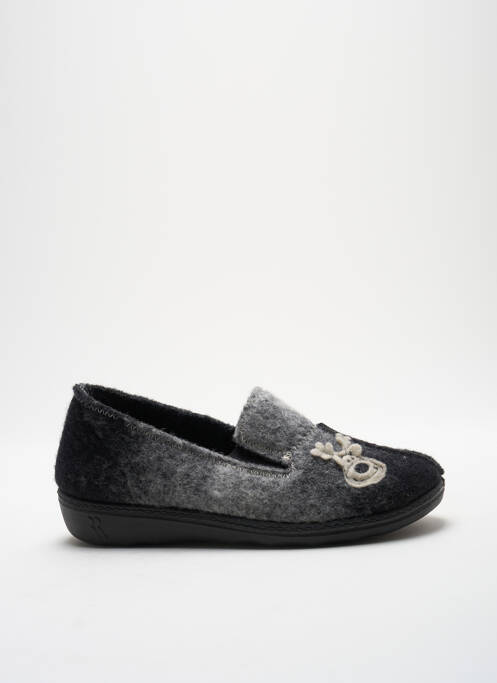 Chaussons/Pantoufles noir ROMIKA pour femme