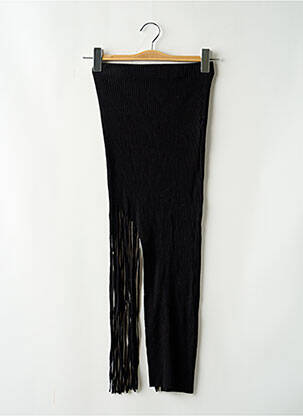 Jupe longue taille haute noir ZARA femme