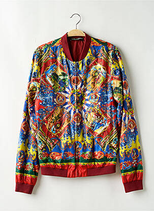 Blouson poches rouge DOLCE & GABBANA homme
