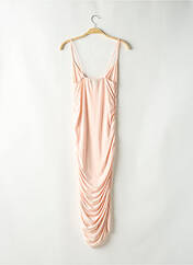 Robe mi-longue rose BOOHOO pour femme seconde vue