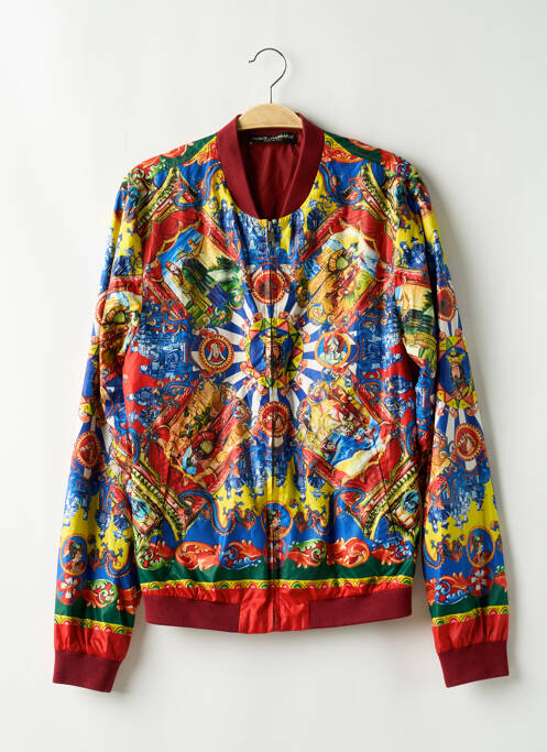 Blouson poches rouge DOLCE & GABBANA homme