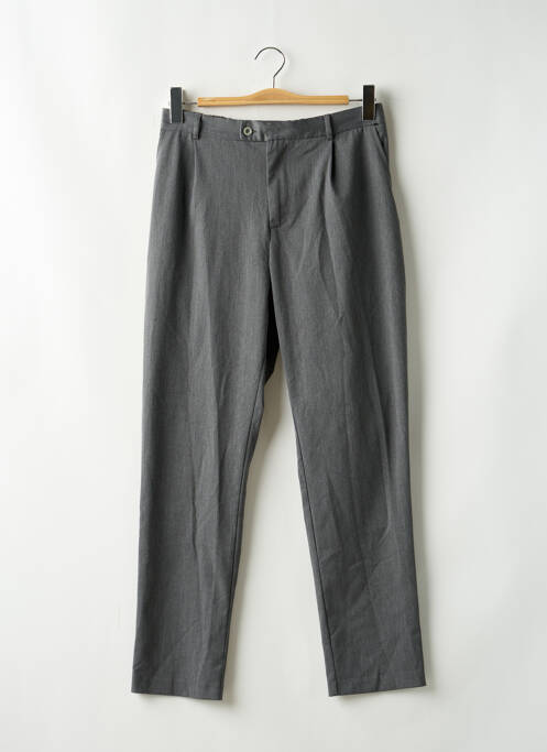 Pantalon droit gris BOOHOO pour homme