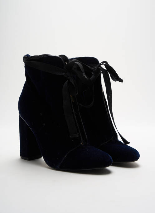 Bottines/Boots bleu ZARA pour femme