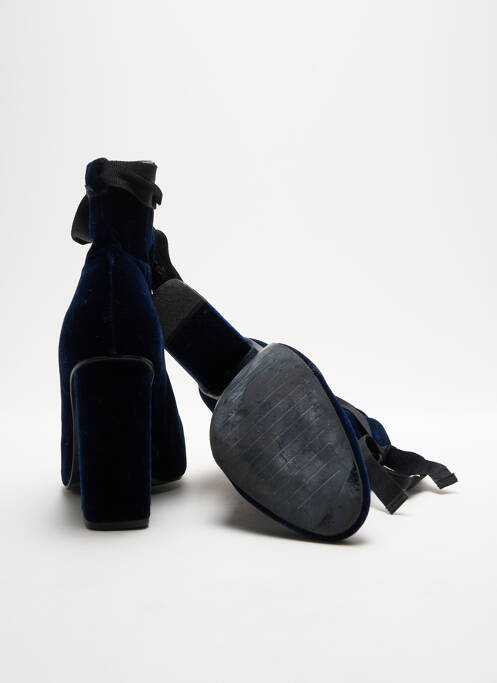 Bottines/Boots bleu ZARA pour femme