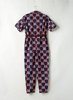 Combi-pantalon manches courtes manches courtes rouge MONOPRIX femme