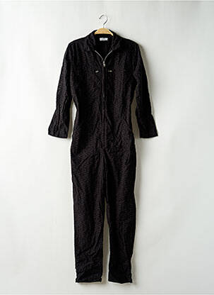 Combi-pantalon poches manches longues noir GALERIE LAFAYETTE femme