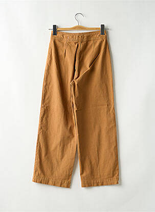 Pantalon droit stretch taille haute beige SÉZANE femme