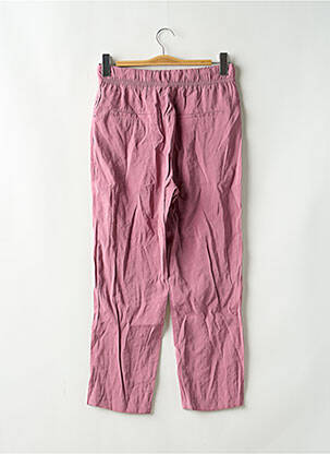 Pantalon 7/8 taille haute taille haute rose ZARA femme