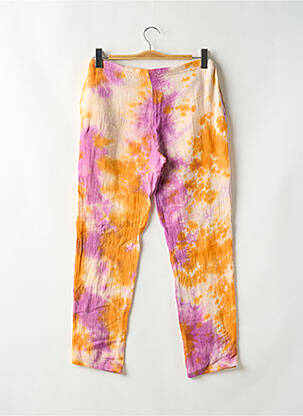Pantalon droit taille normale taille normale violet PARISIENNE ET ALORS femme