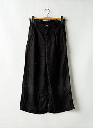 Pantalon 7/8 taille haute taille haute noir ZARA femme