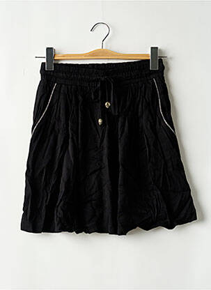Jupe courte poches noir LA PETITE FRANCAISE femme