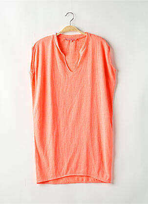 Robe courte manches courtes manches courtes rose GOLD & SILVER femme