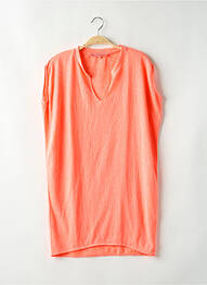 Robe courte manches courtes manches courtes rose GOLD & SILVER femme