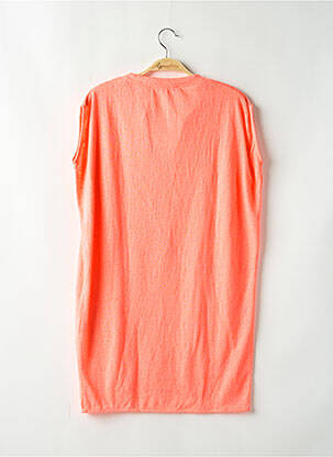 Robe courte manches courtes manches courtes rose GOLD & SILVER femme
