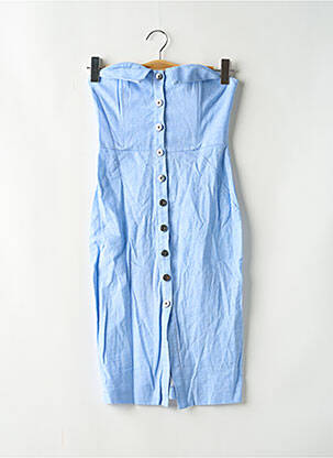Robe courte sans manche sans manche bleu ASOS femme