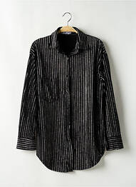 Chemisier manches longues manches longues noir Y.X STUDIO femme