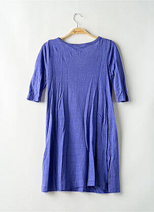 Robe courte coupe fluide manches courtes violet SANDRO femme