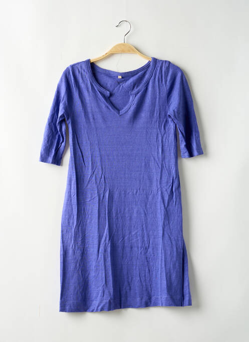 Robe courte manches courtes manches courtes violet SANDRO femme
