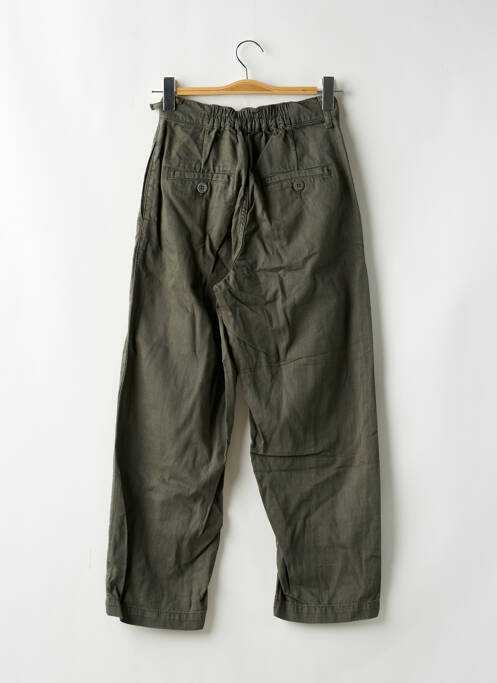 Pantalon droit vert ZARA pour femme