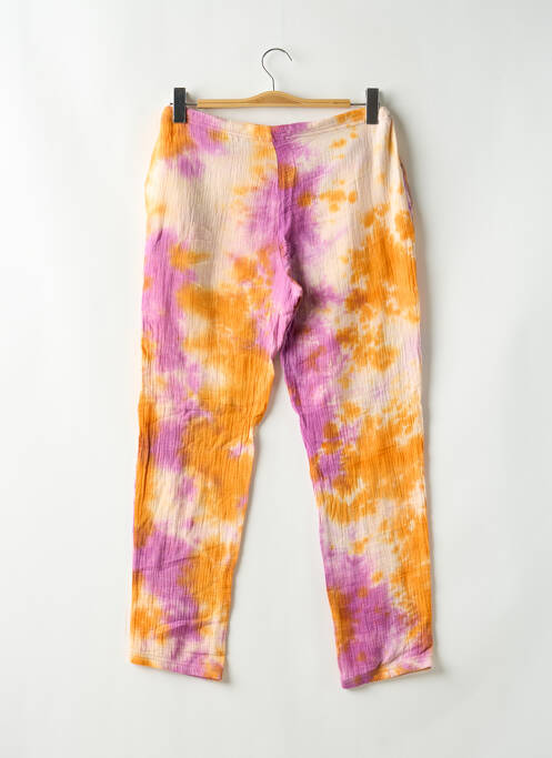 Pantalon droit violet PARISIENNE ET ALORS pour femme