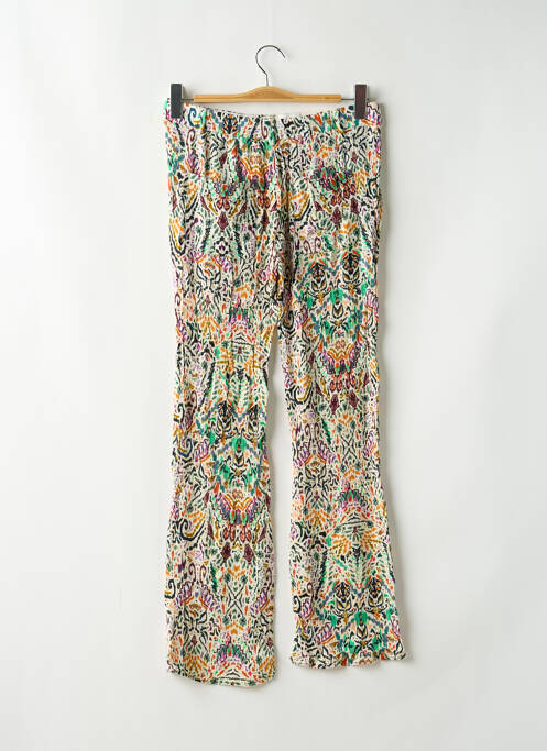 Pantalon flare blanc ZARA pour femme