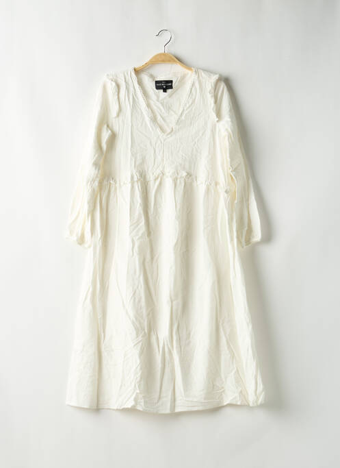 Robe mi-longue blanc NOT MADAME pour femme