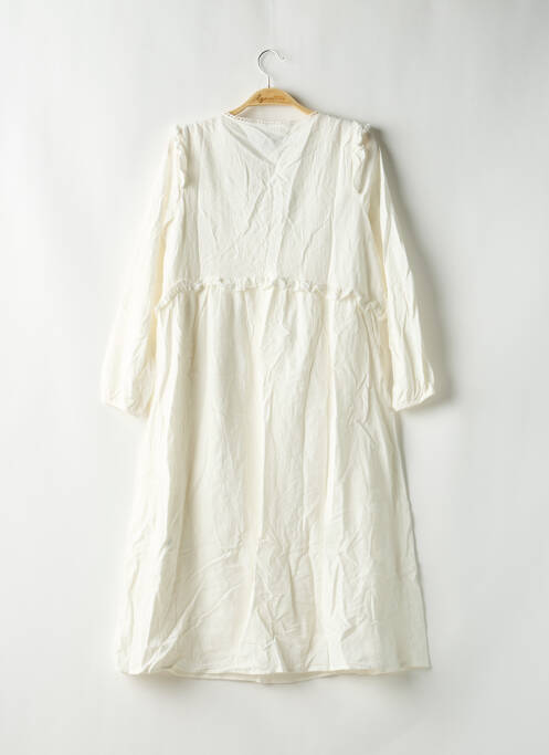 Robe mi-longue blanc NOT MADAME pour femme