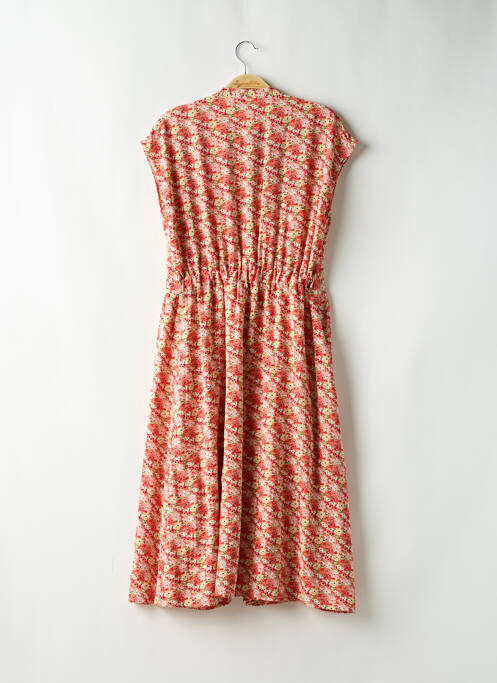 Robe mi-longue rose CERISE BLUE pour femme